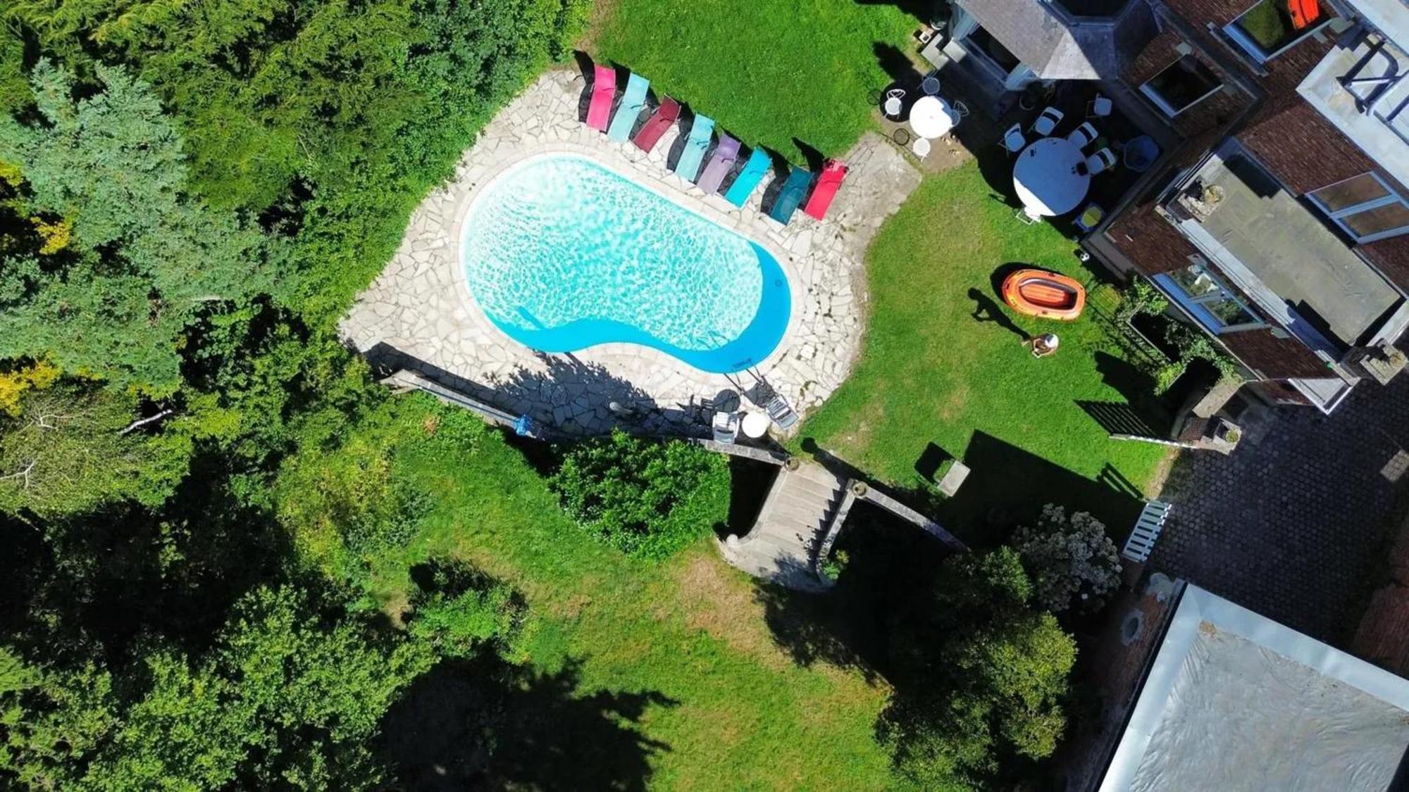 Maison Confortable Avec Piscine Privee A Bailleul Байьол Екстериор снимка